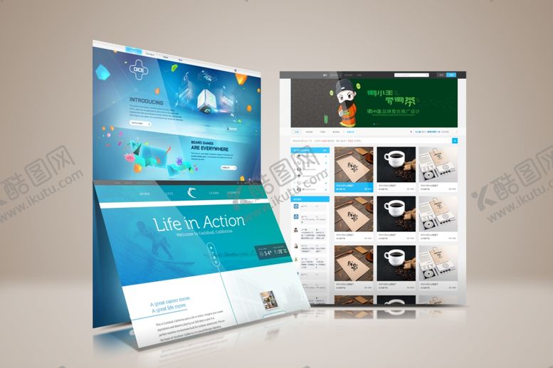 编号：96268909250014461533【酷图网】源文件下载-网页样机