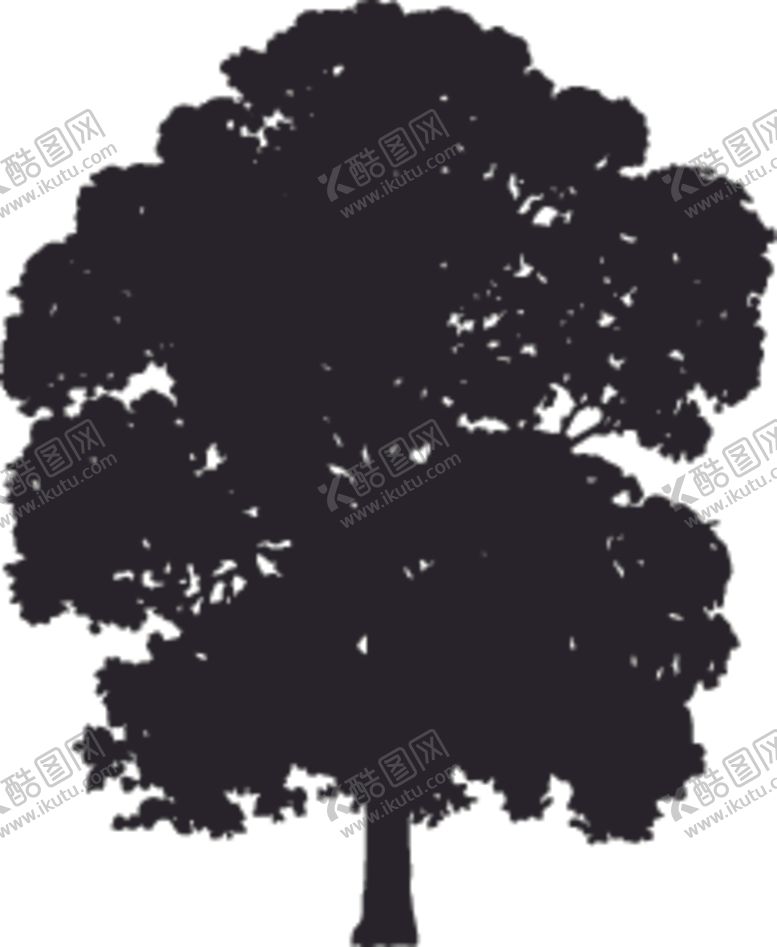 编号：63543109271848237315【酷图网】源文件下载-植物系列树木