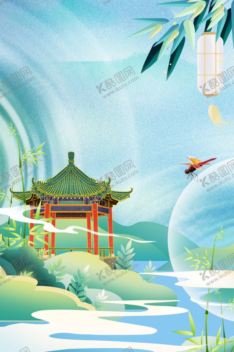 编号：45329604250346038602【酷图网】源文件下载-凉亭背景