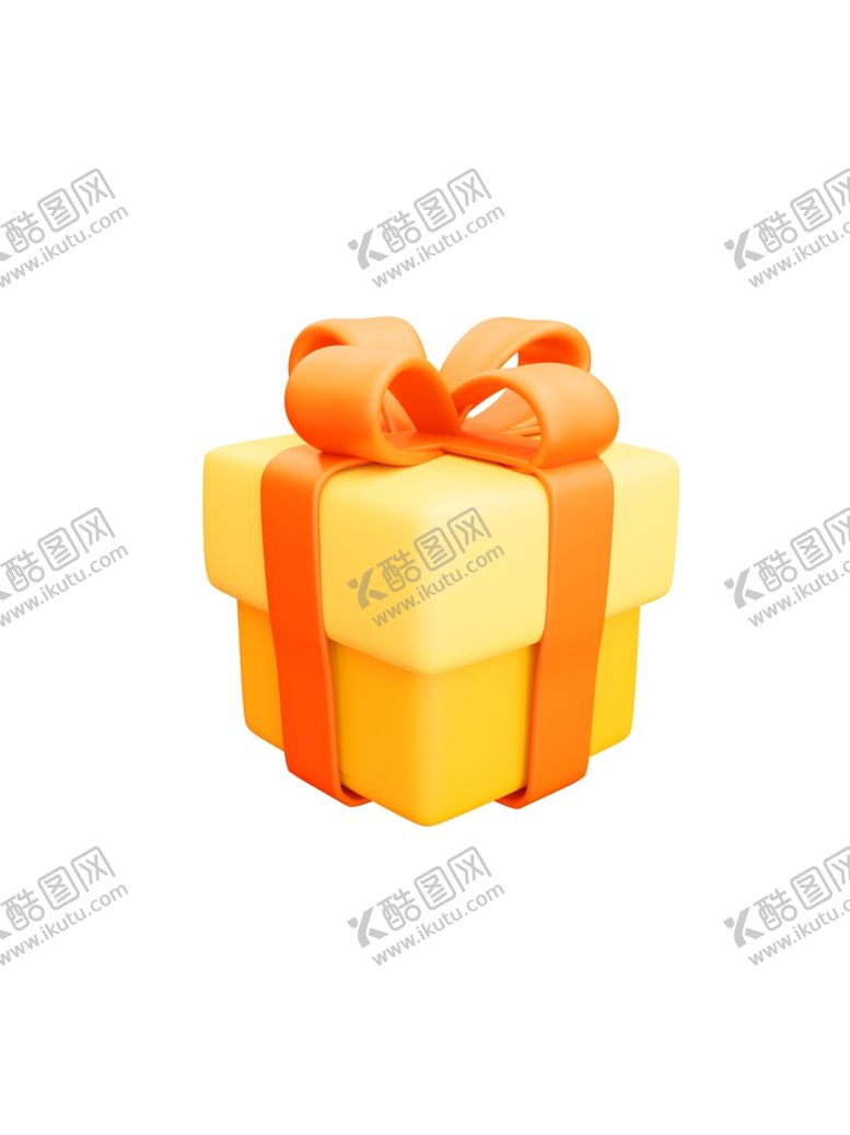 编号：51471202171312374840【酷图网】源文件下载-暖色立体橙色礼物盒