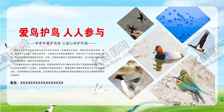 编号：57660201131737184725【酷图网】源文件下载-爱鸟护鸟