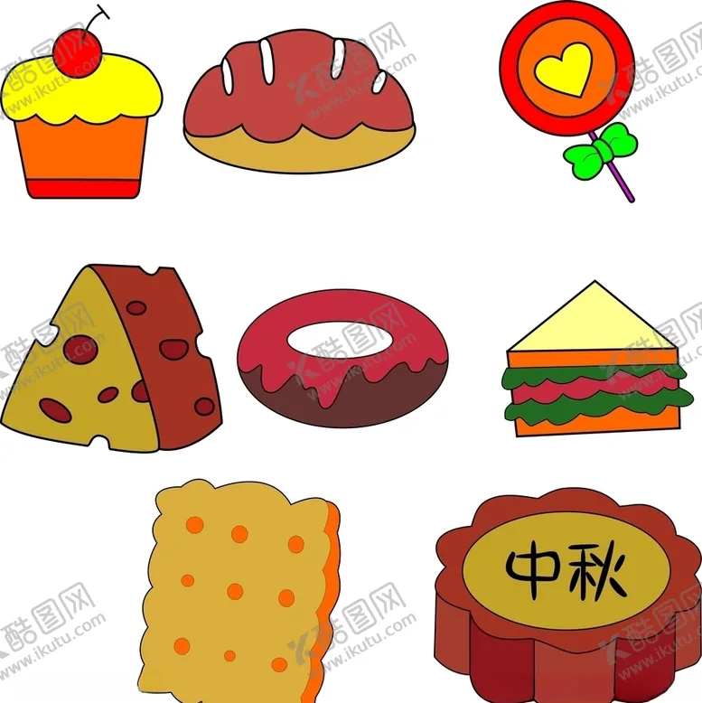 编号：19436106281848102084【酷图网】源文件下载-美食图形