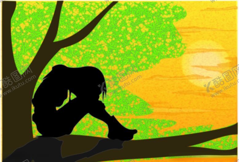 编号：65052109251128232975【酷图网】源文件下载-倒影中的孤单