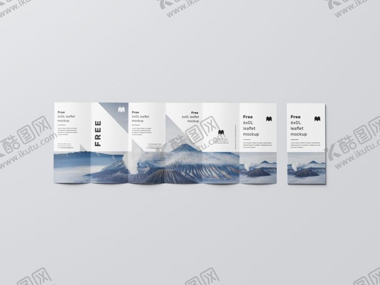 编号：68484109240038117736【酷图网】源文件下载-折页样机