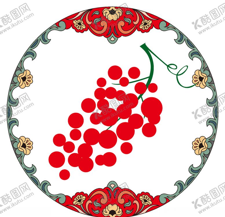 编号：14925110060154021310【酷图网】源文件下载-葡萄标