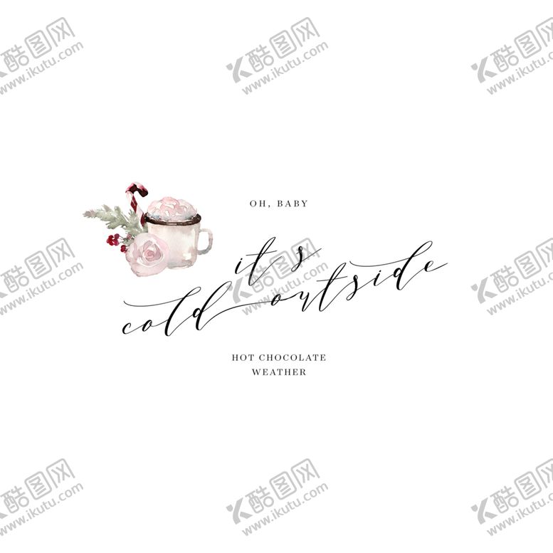 编号：51161902040551385897【酷图网】源文件下载-圣诞水彩画 