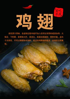 汉保鸡翅海报价格表