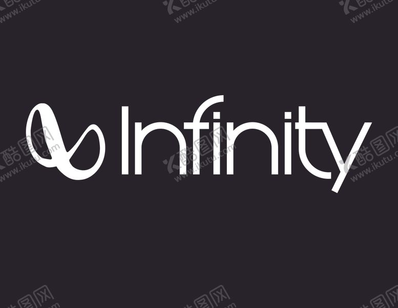 编号：35111706260917387212【酷图网】源文件下载-infinity标志黑底白字