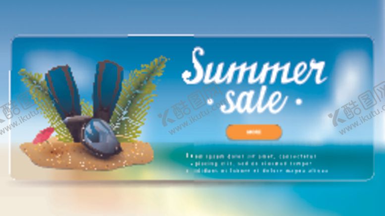 编号：10729909250413146441【酷图网】源文件下载-夏日海报