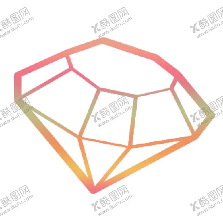 编号：20379109120842285910【酷图网】源文件下载-手绘钻石宝石水晶珠宝免扣素材