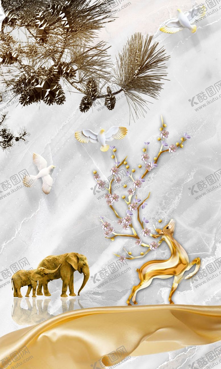 编号：57382910111638408197【酷图网】源文件下载-玄关画