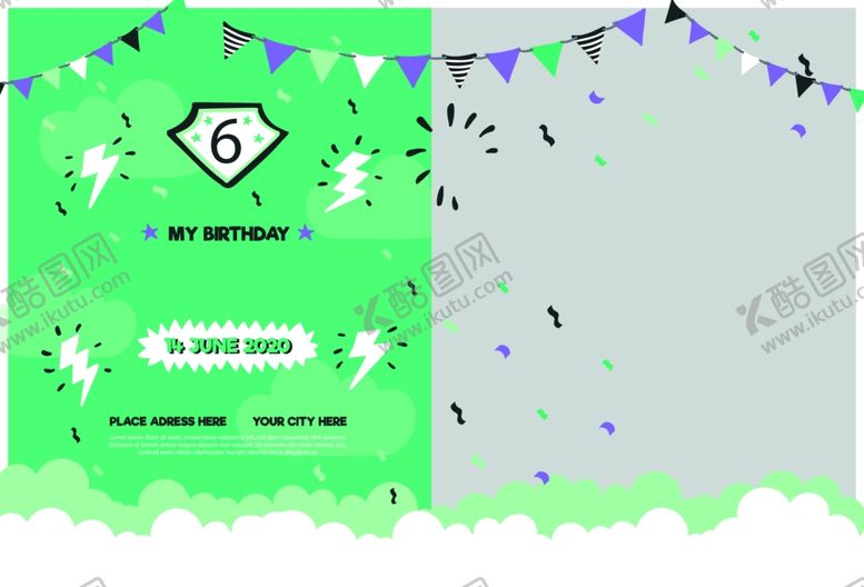 编号：75310006240645062391【酷图网】源文件下载-生日邀请函