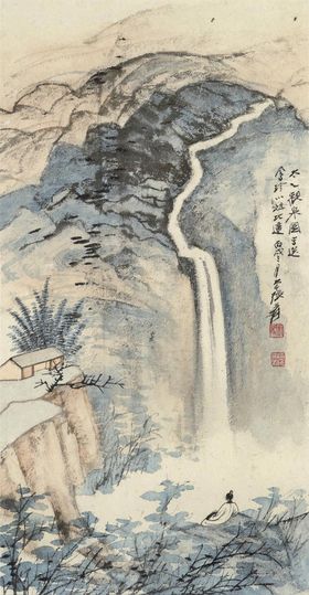 张大千国画
