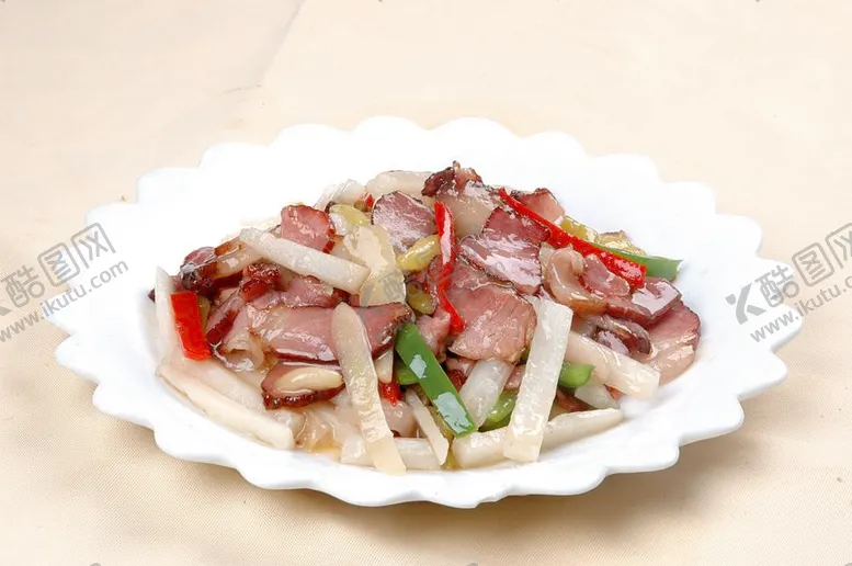 编号：84501712041552122171【酷图网】源文件下载-山药炒腊肉
