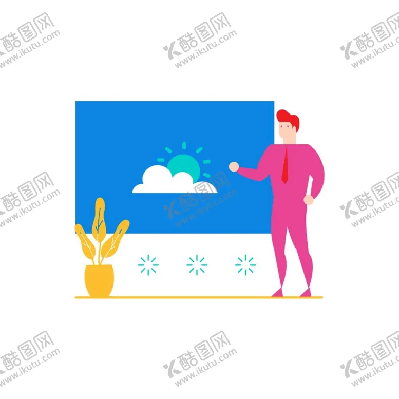 编号：71320610050055088056【酷图网】源文件下载-气象员