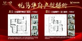 地产高端户型环境解析DM宣传页