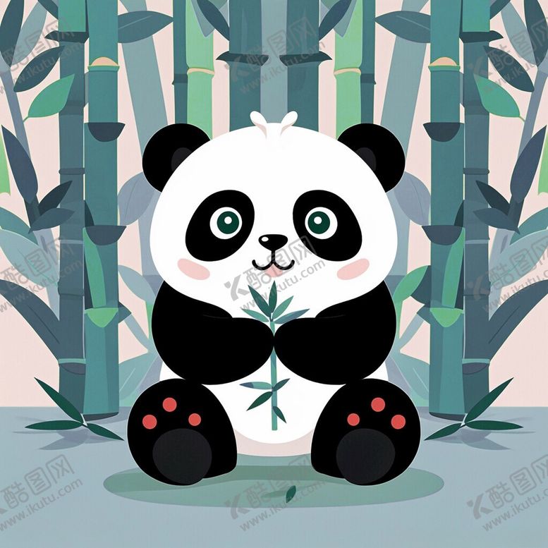 编号：81139502181932136000【酷图网】源文件下载-可爱卡通熊猫
