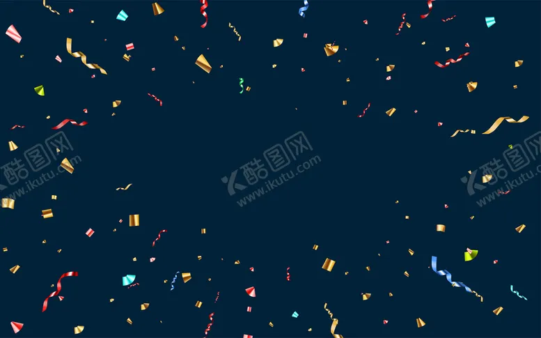 编号：73192809261048527610【酷图网】源文件下载-礼花丝带