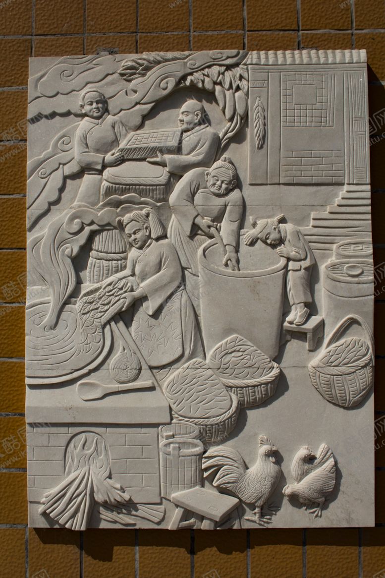 编号：93167810020931562224【酷图网】源文件下载-做豆腐