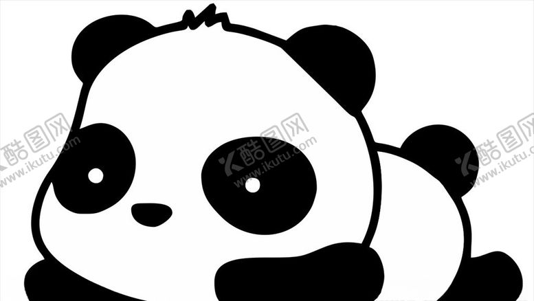 编号：90601504181536176357【酷图网】源文件下载-车贴熊猫