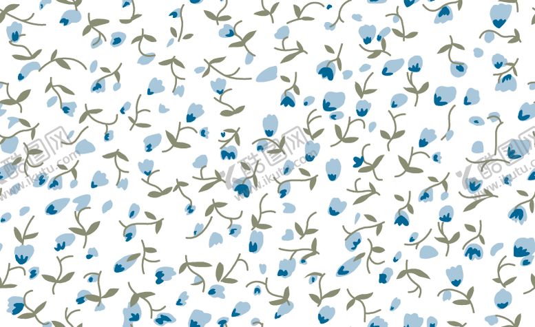 编号：99243409131316128427【酷图网】源文件下载-小碎花6-蓝