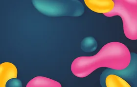抽象背景底纹科技感嘉年华彩色