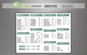 奶茶菜单