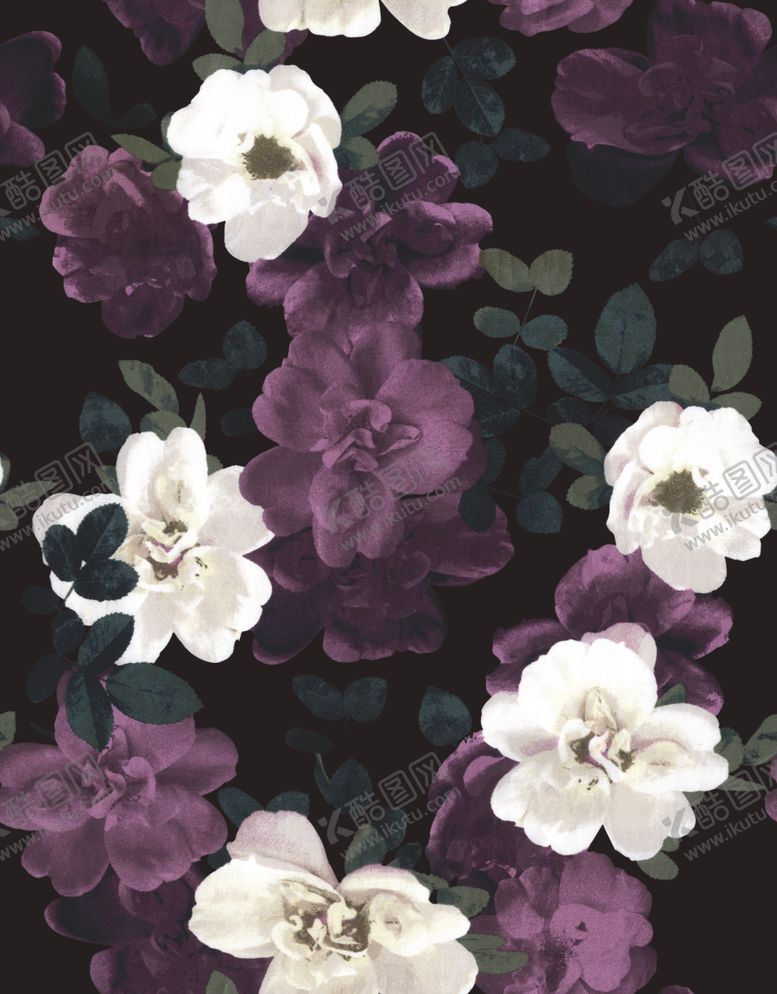 编号：40983009270800203784【酷图网】源文件下载-手绘花