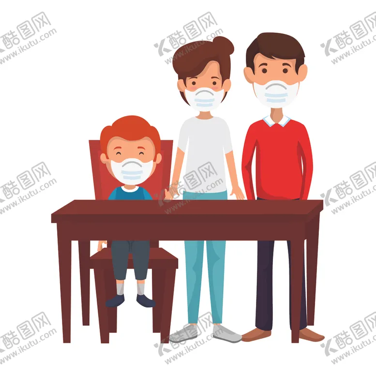 编号：95619604120901044225【酷图网】源文件下载-戴口罩的人物