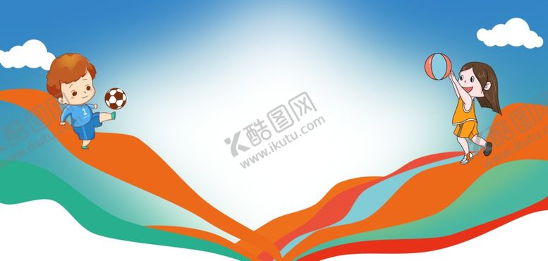 编号：44701802070135272760【酷图网】源文件下载-运动会背景
