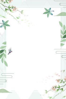 春天海报背景