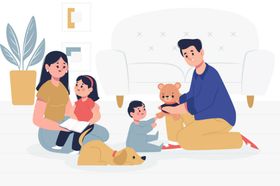 亲子家庭读书教育