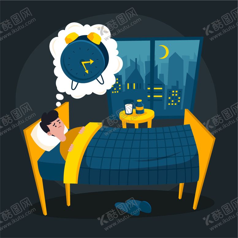 编号：46319009141215054860【酷图网】源文件下载-失眠
