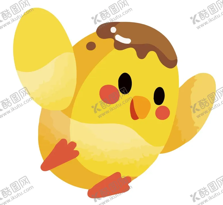 编号：34961010041557317935【酷图网】源文件下载-可爱卡通小鸡