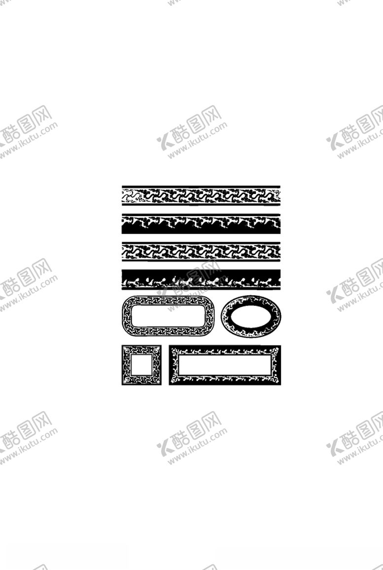 编号：64582905190313443367【酷图网】源文件下载-中西式雕花
