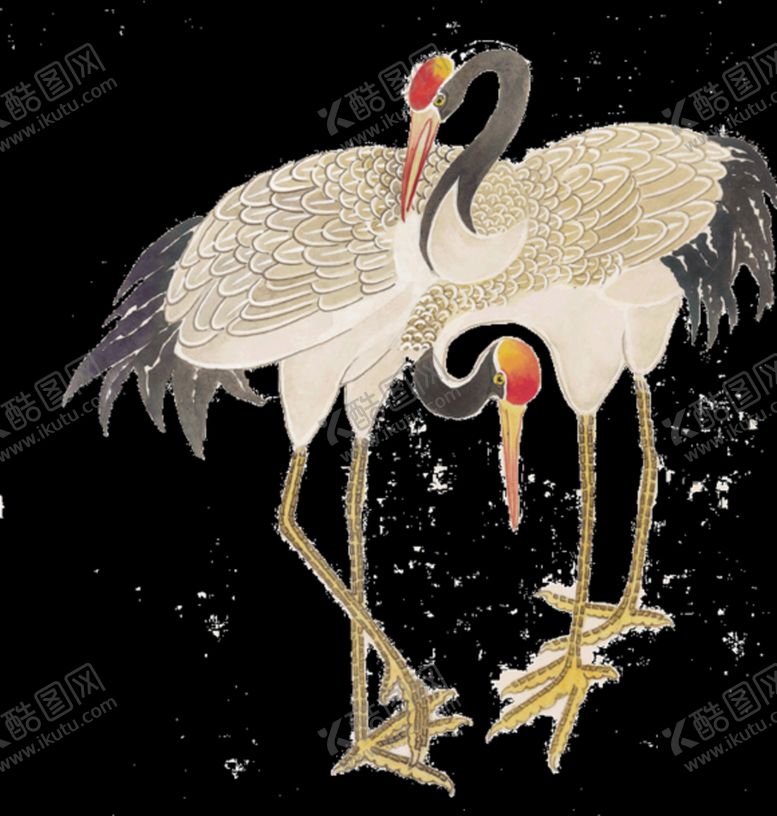 编号：57316109281436252900【酷图网】源文件下载-仙鹤图片