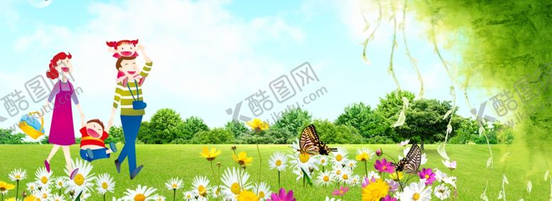 编号：81337110271959526676【酷图网】源文件下载-春天海报背景