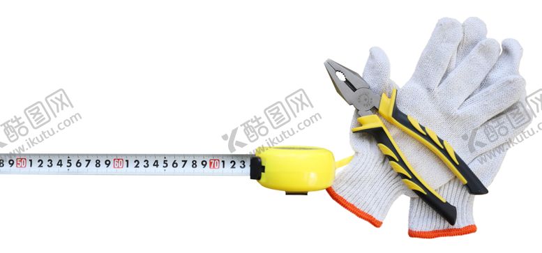 编号：55244609291322319251【酷图网】源文件下载-安装手套皮尺钳子工具素材