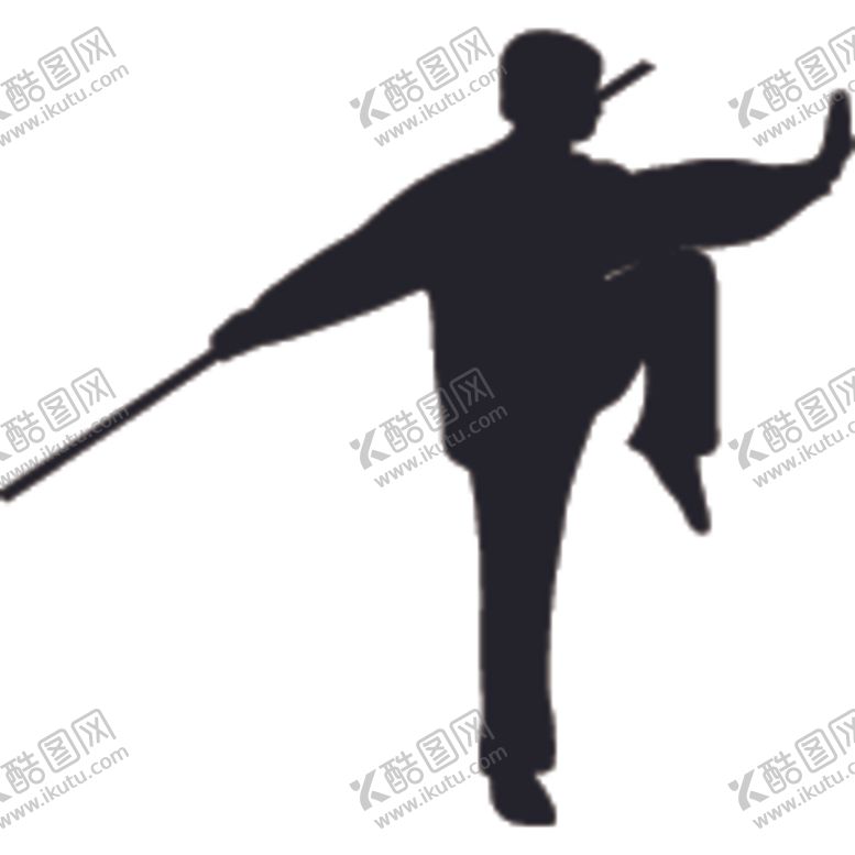 编号：54936203311203489154【酷图网】源文件下载-武术格斗剪影