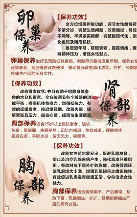 美容养生海报