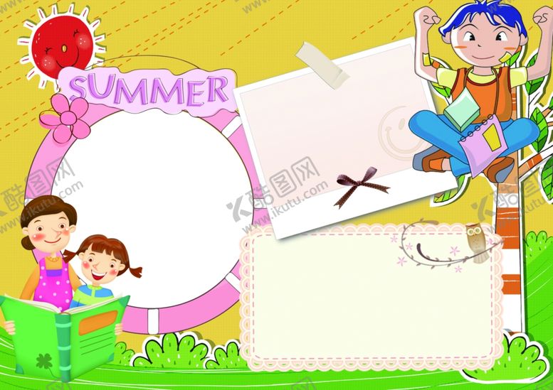 编号：94756109272304515023【酷图网】源文件下载-卡通边框