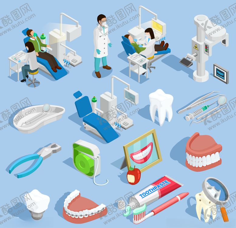 编号：21608610090051135950【酷图网】源文件下载-牙齿口腔