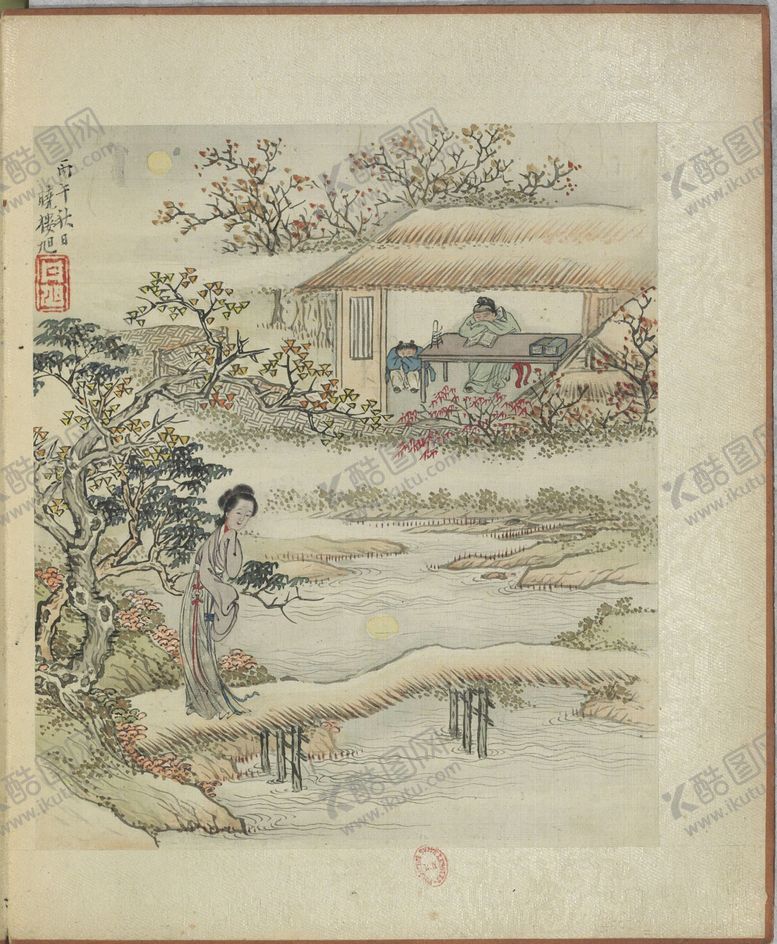 编号：50450203190427023292【酷图网】源文件下载-西厢记风月秋声图