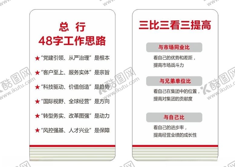 编号：66447204192019444871【酷图网】源文件下载-工行标语工作思想