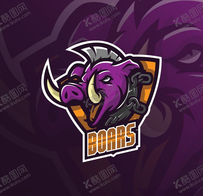 编号：51788109261529346689【酷图网】源文件下载-野猪LOGO