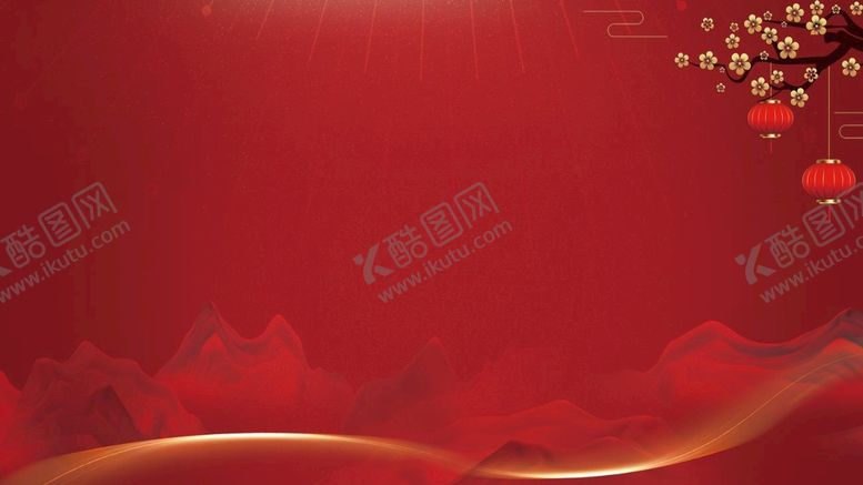 编号：90751609230543284712【酷图网】源文件下载-红色背景  展板