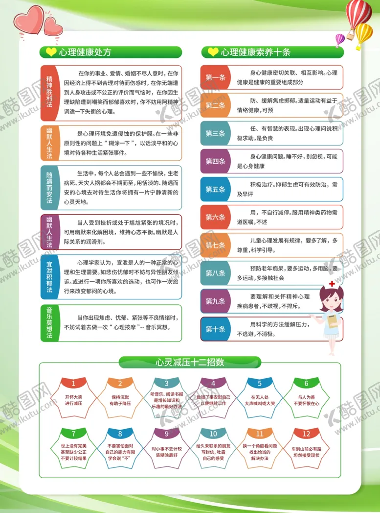 编号：69550707042111423032【酷图网】源文件下载-心理健康海报