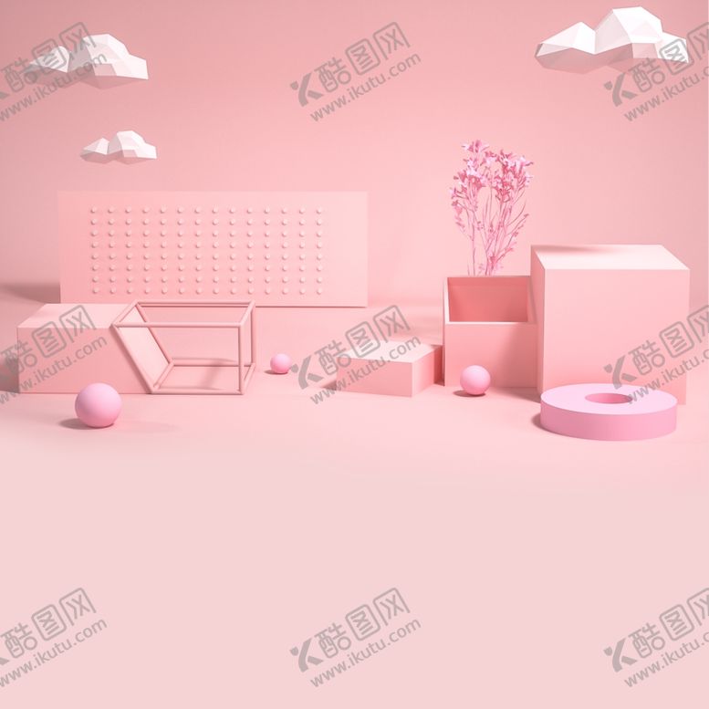 编号：16298009221050025178【酷图网】源文件下载-电商立体场景