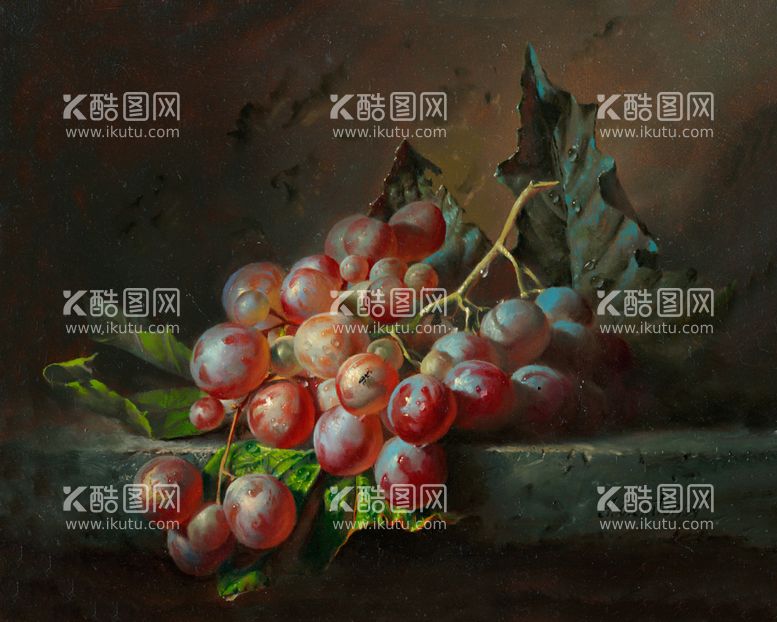 编号：85241412180356129805【酷图网】源文件下载-花卉静物油画