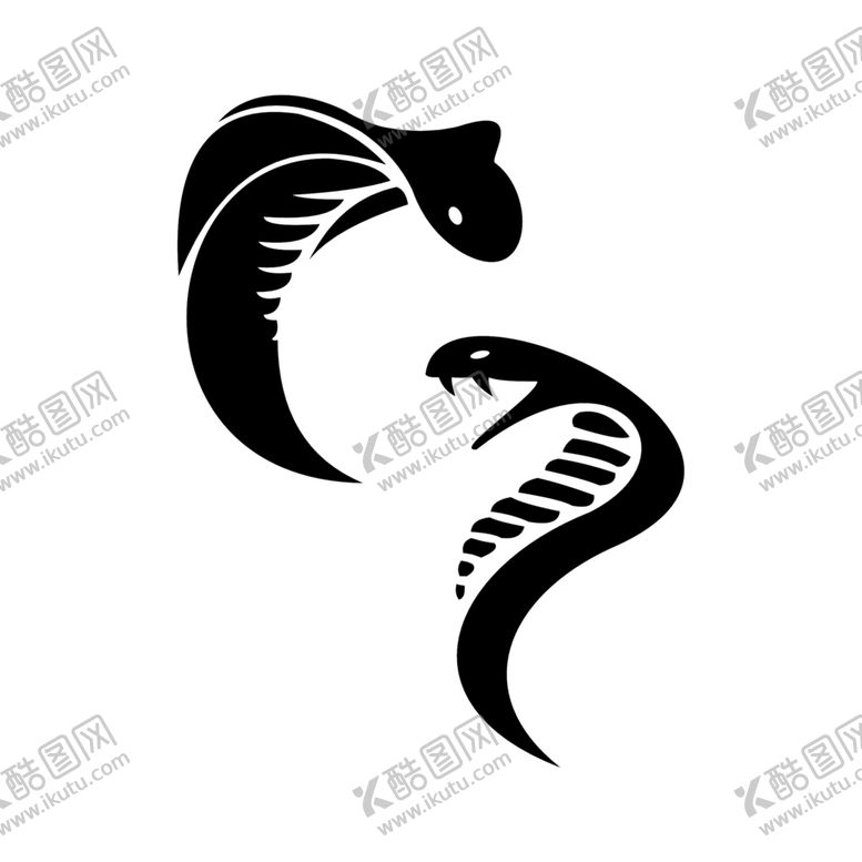 编号：69095001202200068935【酷图网】源文件下载-眼镜蛇图标